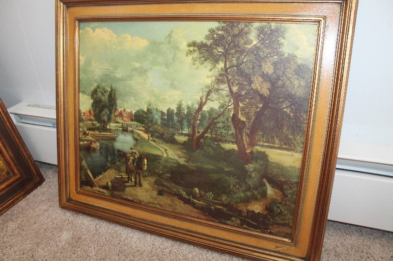Farm Land Framed Wall Art