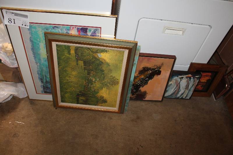 Lot of (6) Framed Art