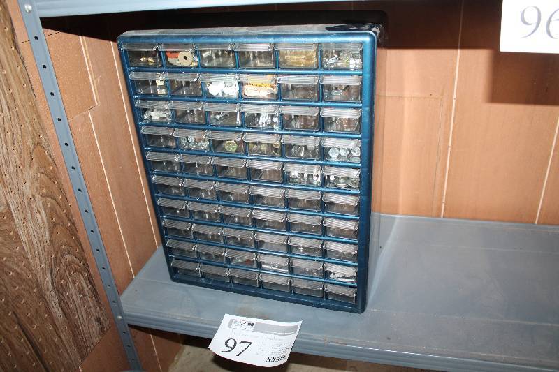 60-bin Hardware Organizer w Hardware