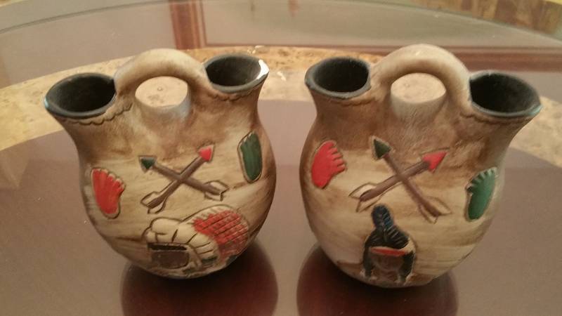Two Native American Pottery Pieces