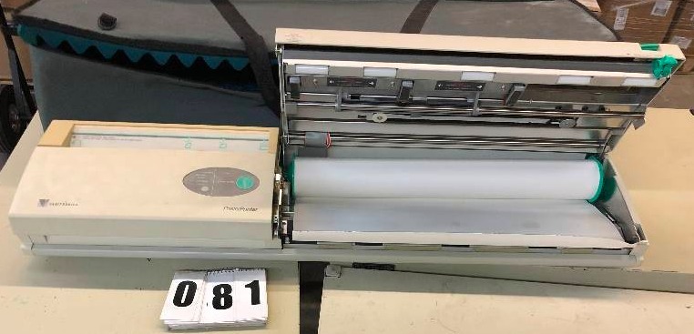 lot 81 image: Large Format Poster Printer with Padded Case