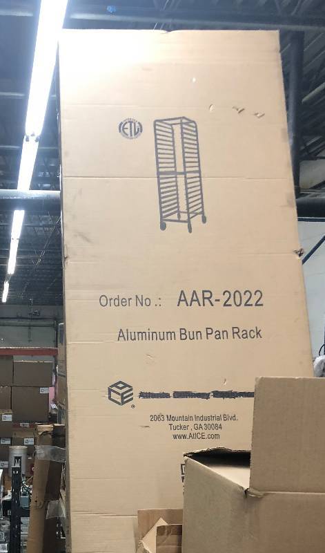 lot 82 image: Aluminum Bun Pan Rack