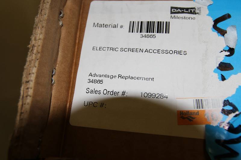 Da-Lite Advantage Replacement Screen Material 34865