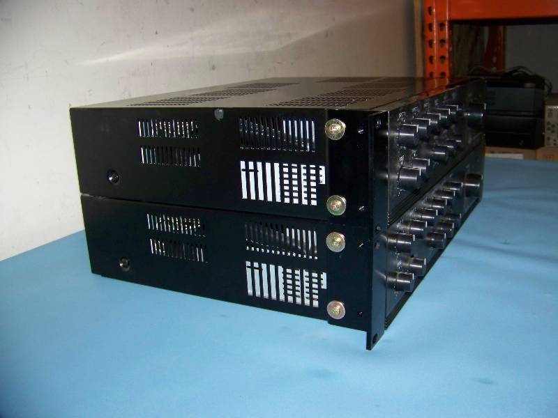 (2) TOA, 700 Series, 9-Channel, 60 Watt Mixers  Amplifiers  Amps