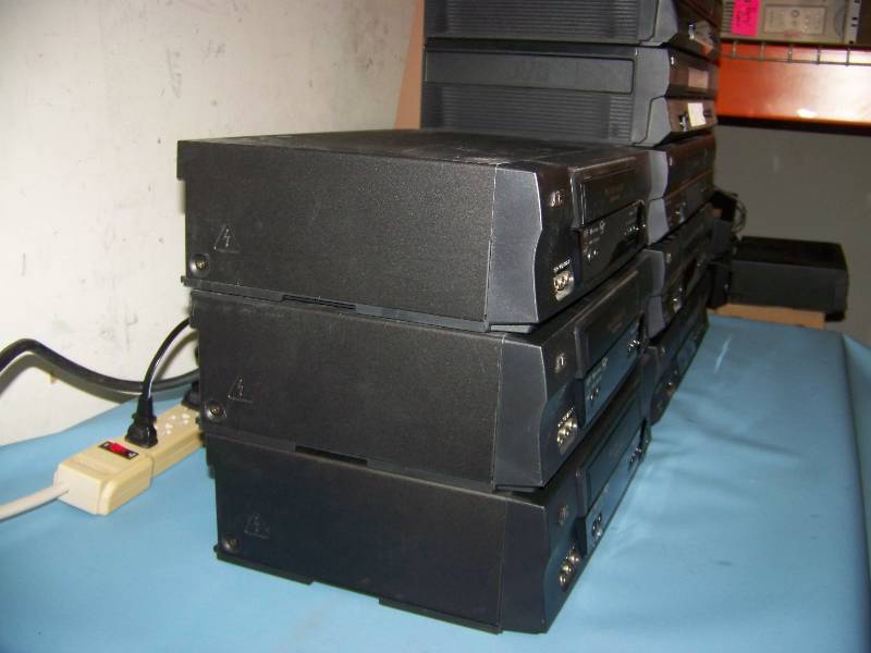 (10) JVC, Video Cassette Recorders (VCRs)