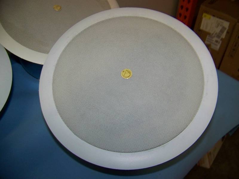 (4) Atlas Sound, 6, In-Ceiling, Loudspeakers  Speakers