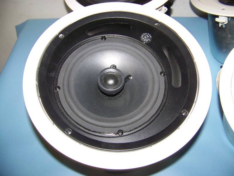 (2) Tannoy, In-Ceiling Speakers and (2) TurboSound, In-Ceiling Speakers