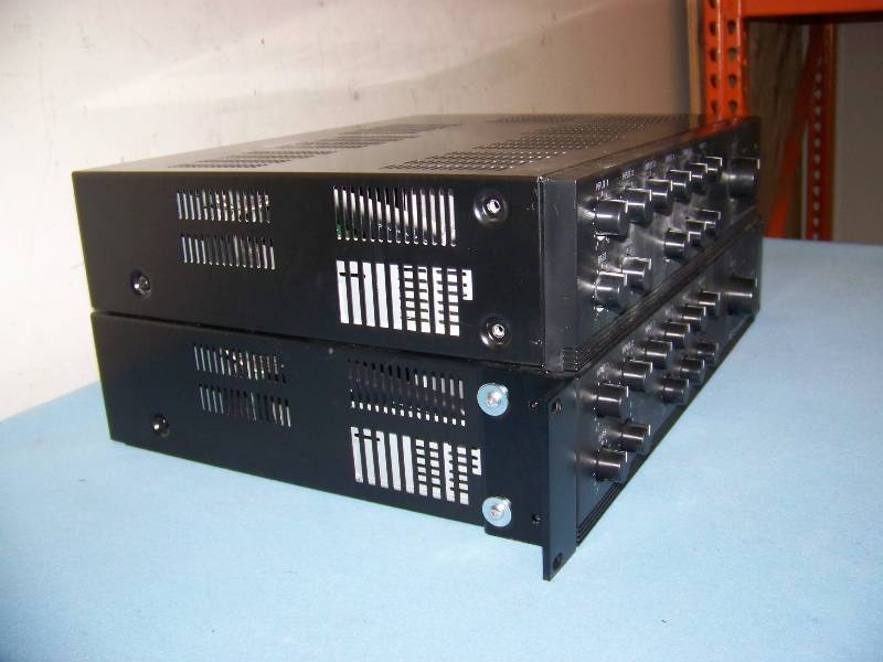 (2) TOA, 700 Series, 9-Channel, 60 Watt Mixers  Amplifiers  Amps
