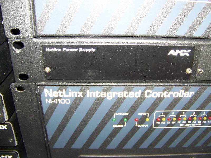 (LARGE LOT) AMX, Controllers, Breakout Boxes, Volume Controls and Power Supply Modules