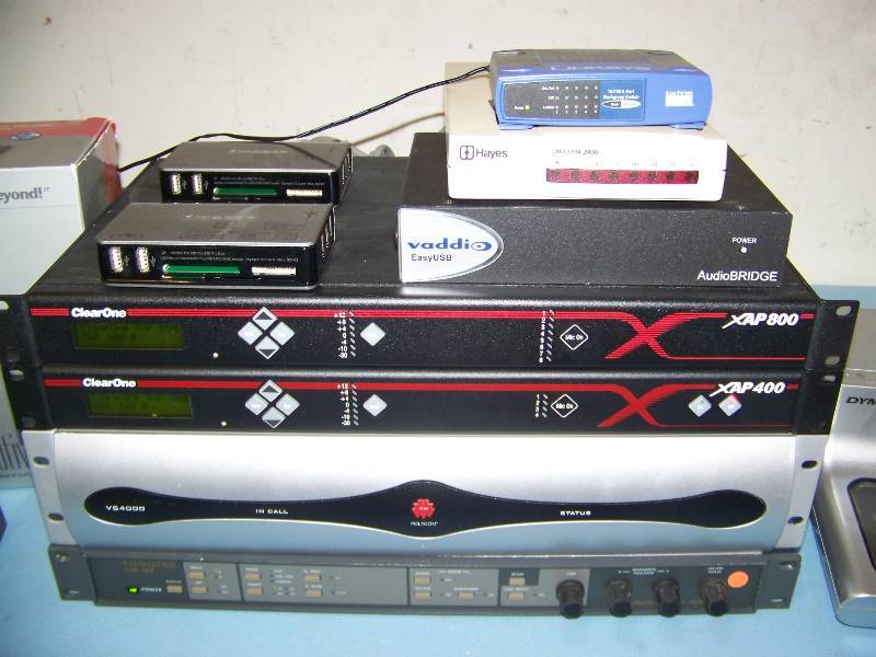 Miscellaneous lot of Audio  Video  Network items