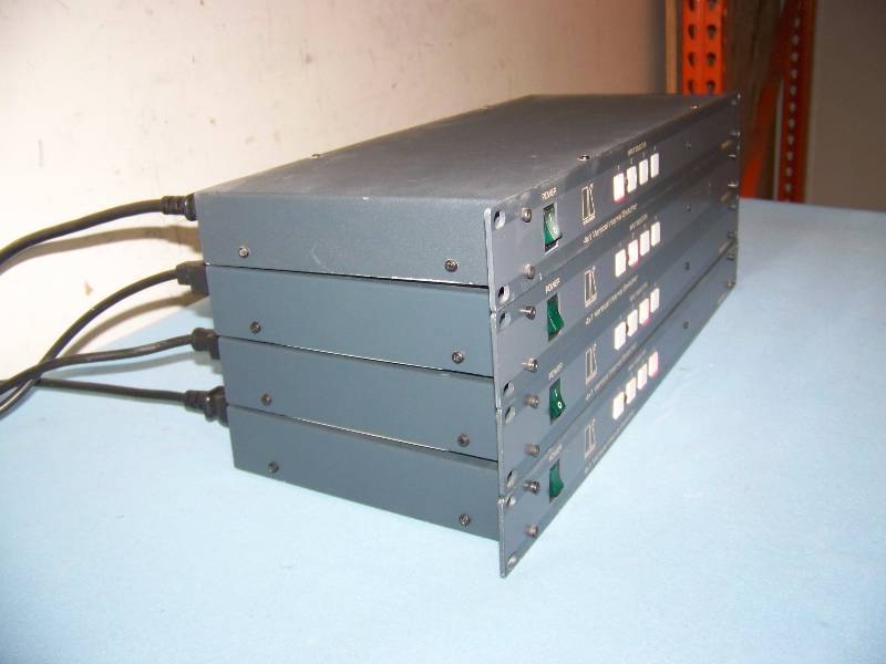 (4) Kramer, 4x1, Vertical Interval, Video-Audio Switchers