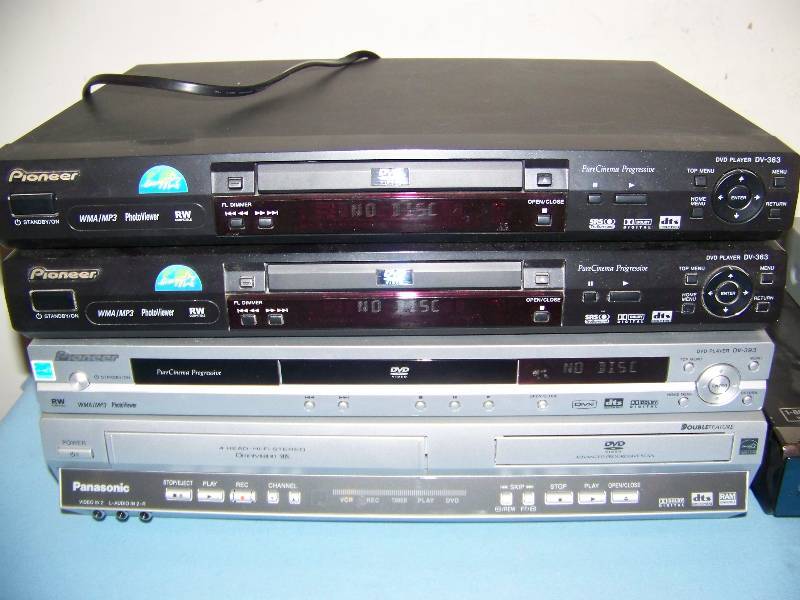 Blu-Ray Player, DVDVCR Combo Player, DVDCD Players