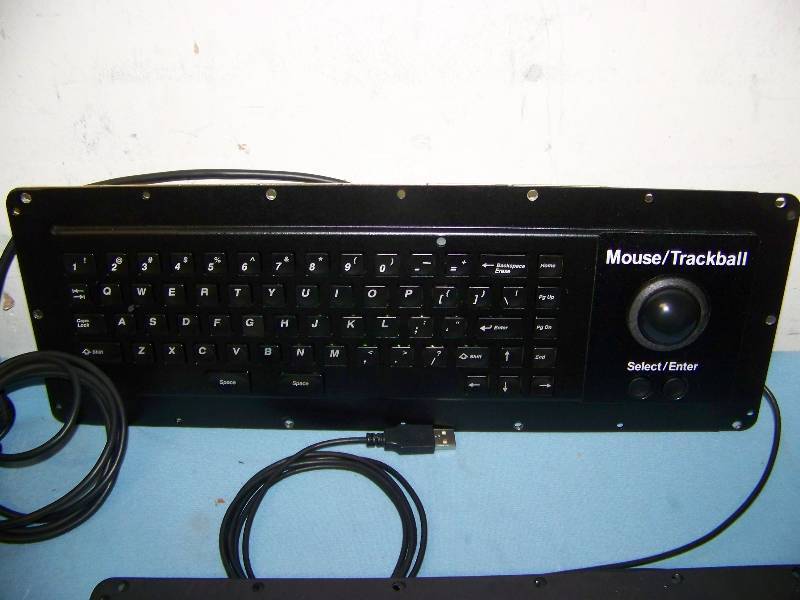 Input Technologies, PC  Computer Keyboards with Trackball Mouse Inserts
