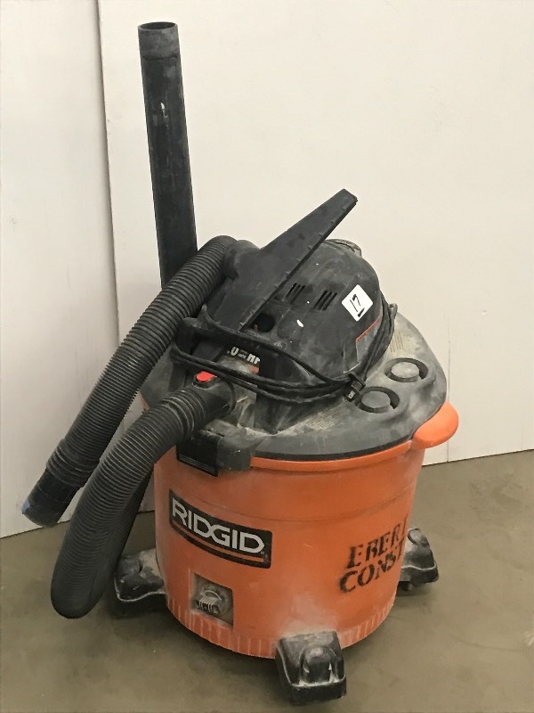 Ridgid 5HP 16-Gallon WetDry Vac ...
