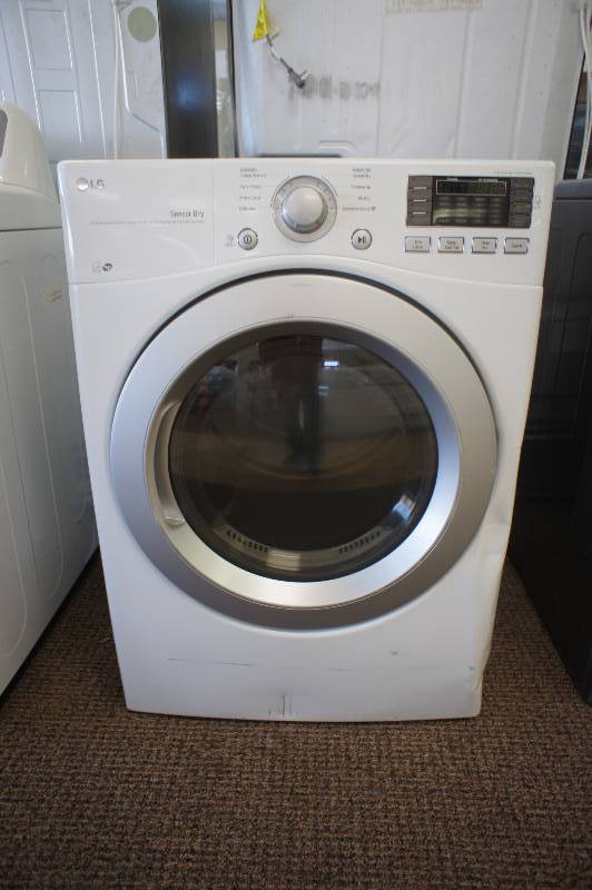 NEW SCRATCH AND DENT LG MODEL (DLE3170W) ELECTRIC Front