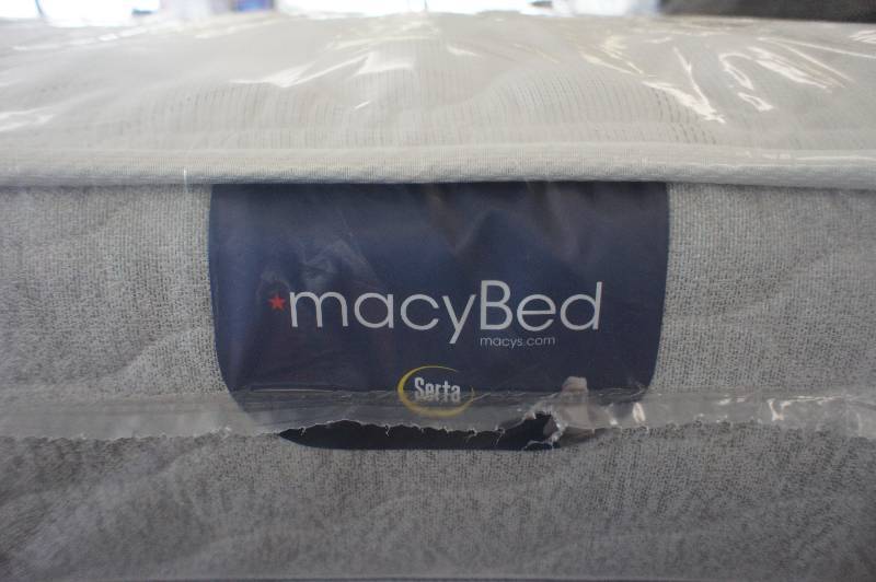 lot 17 image: NEW - QUEEN SIZE - SERTA - MACY BED - QUEEN SIZE MATTRESS MSRP $1499.99