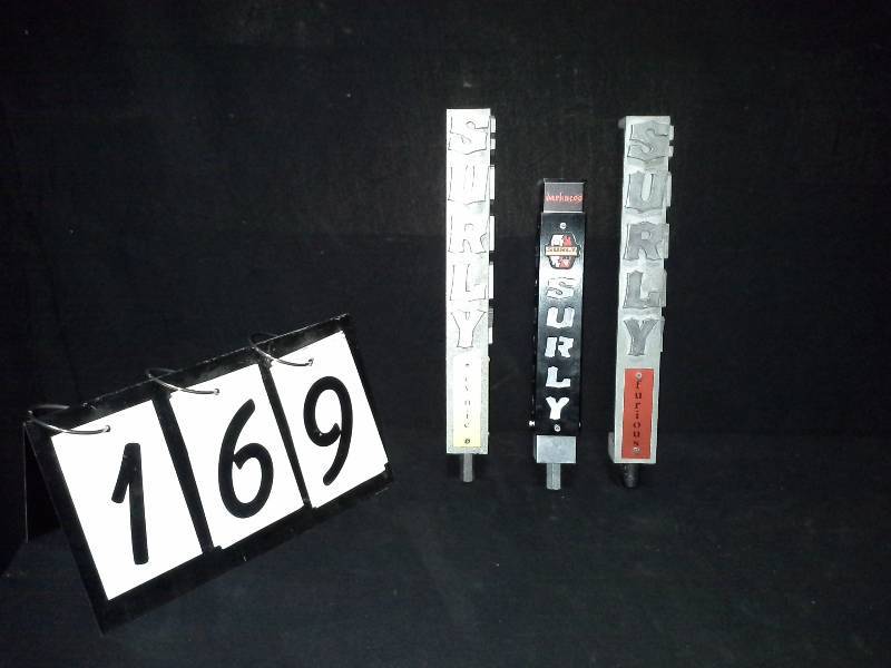 lot 169 image: Surly tap handles