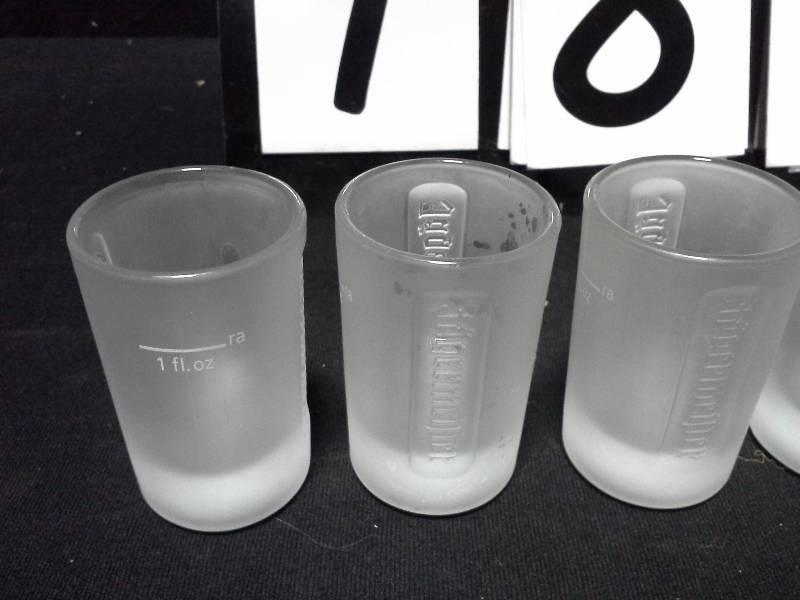 lot 189 image: Jagermeister shot glasses
