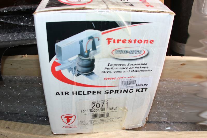 1969-1998 Ford F250, F350 2wd 4wd    Firestone Ride-Rite W21-760-2071 Air Bag Kit part #1234