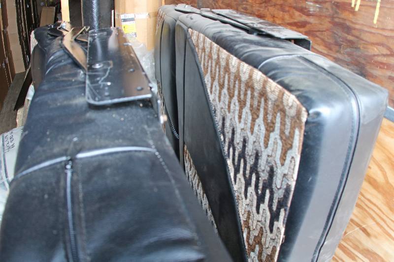 RV Style Rollover Sofas - Forest River Toyhauler
