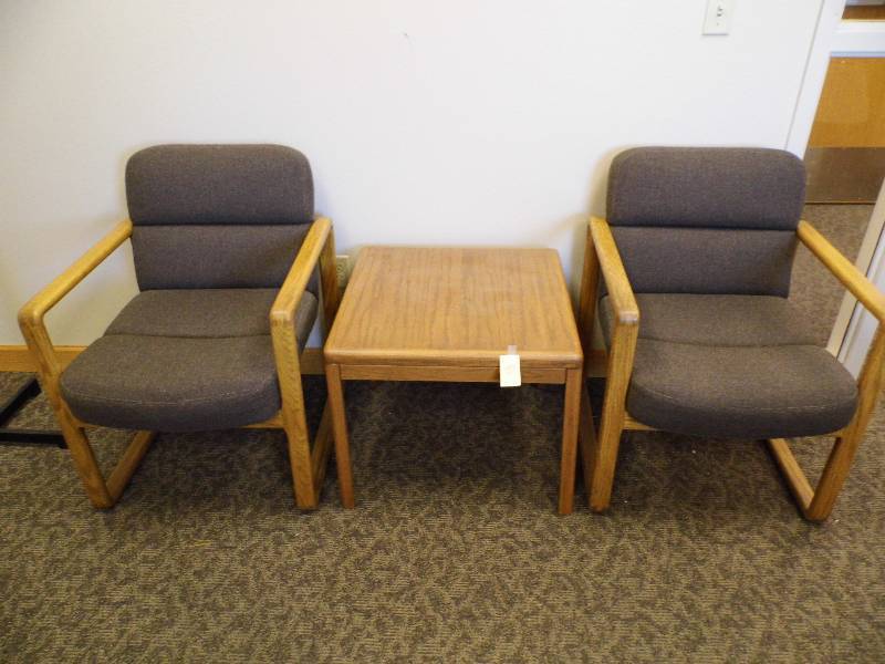 lot 59 image: 2 Chairs and Table