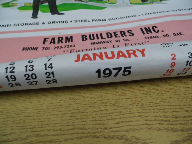 lot 72 image: 1975 & 1977 Calendars