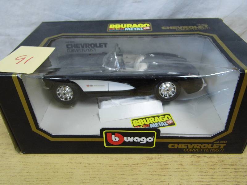 lot 91 image: Chevy Corvette 1957 Die Cast