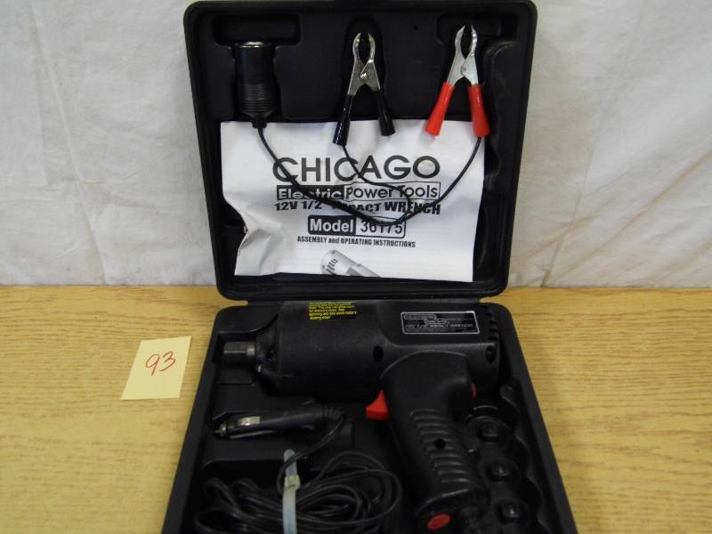 lot 93 image: Chicago Impact Wrench
