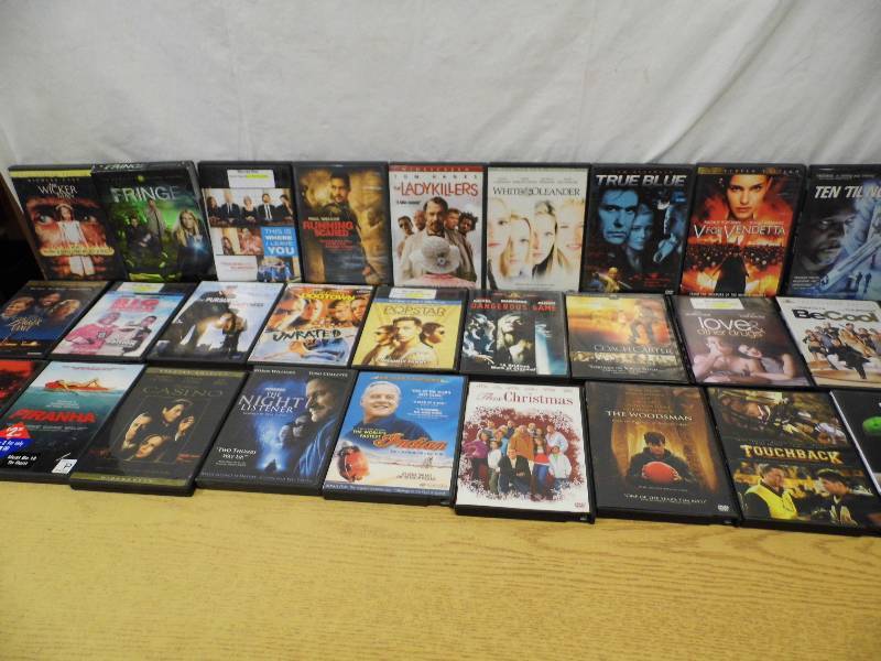 lot 113 image: DVDs