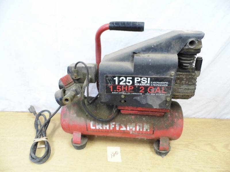 lot 120 image: Craftsman Air Compressor
