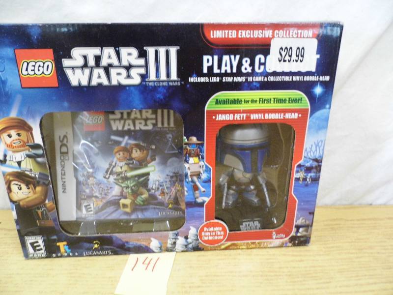lot 141 image: Lego Starwars III for Nintendo DS