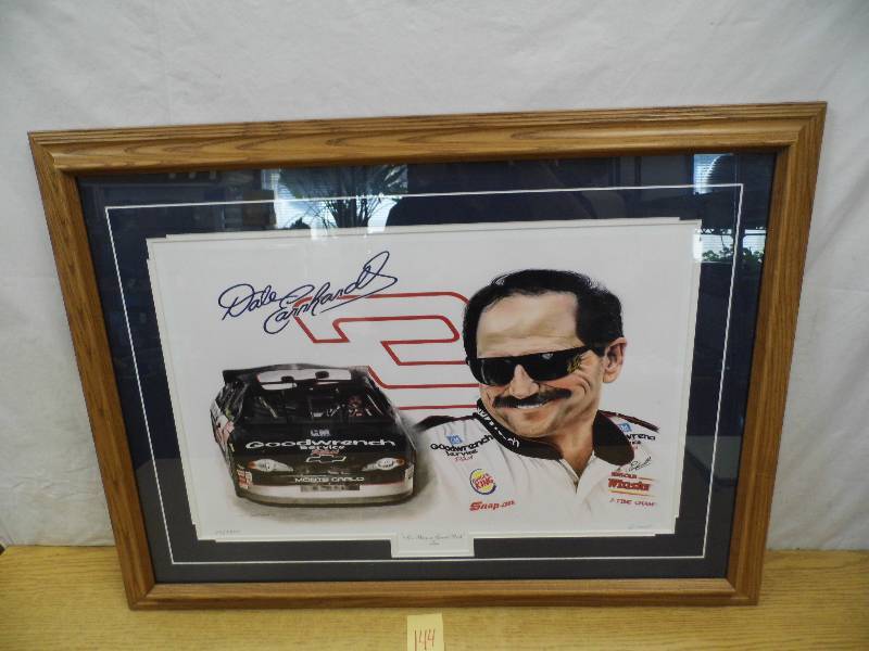 lot 144 image: Dale Earnhardt Picture