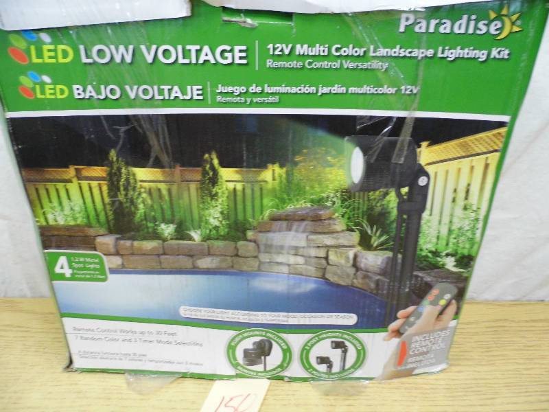 lot 150 image: LED Landscape Lights