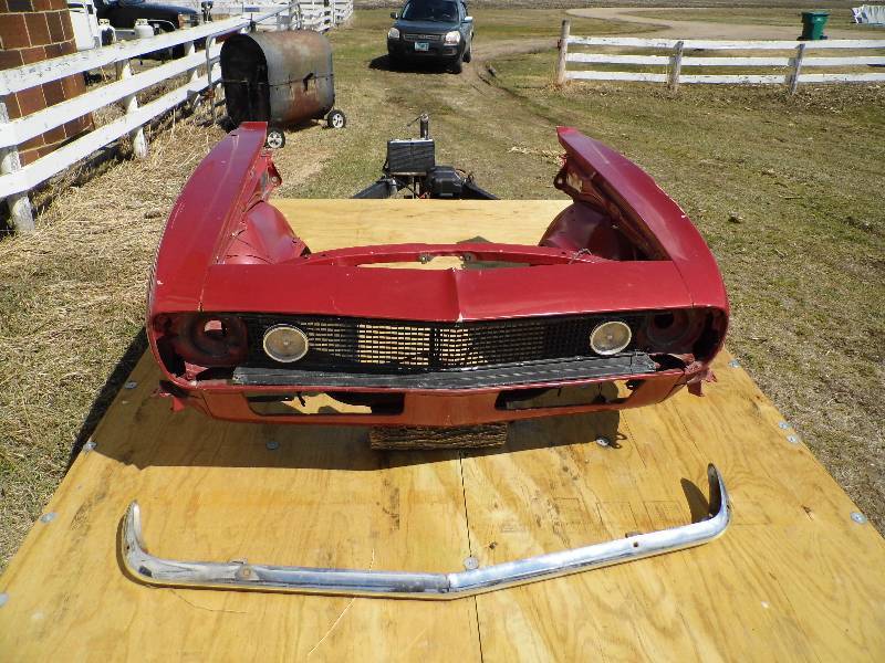 lot 163 image: 1967 Chevrolet Camaro Front Clip - Bumpers