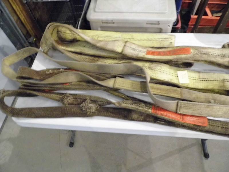 lot 187 image: 7 Assorted Tow Straps