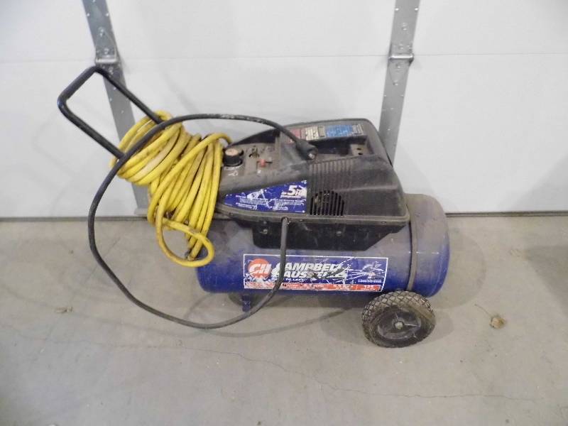 lot 191 image: Campbell Hausfeld Air Compressor