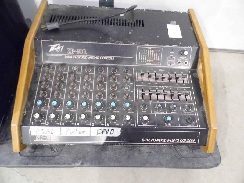 lot 199 image: Peavy Sound Board