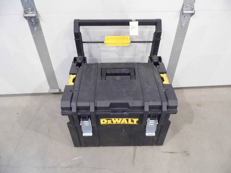 lot 201 image: DeWalt Toolbox