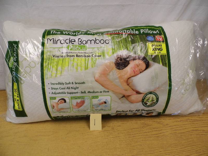 miracle bamboo deluxe king pillow