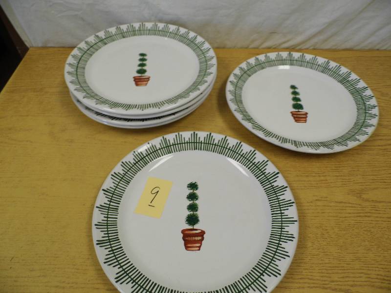 Alabaster Giardiho Plates