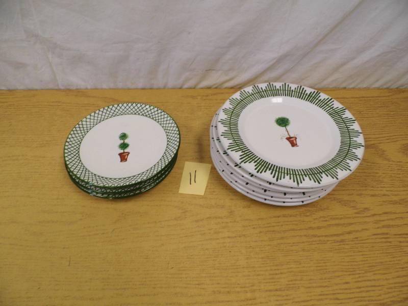 Alabaster Giardiho Plates