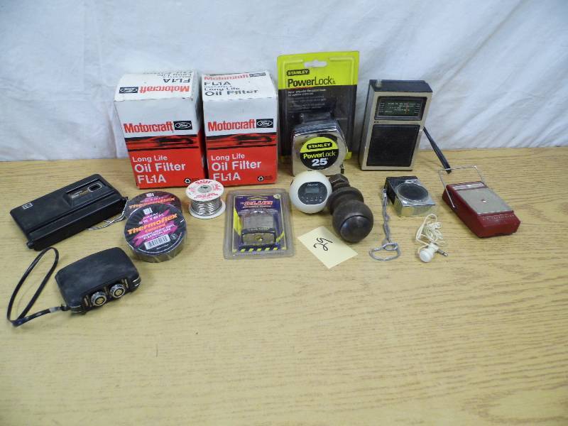 Radios - Filters - Tape Measure