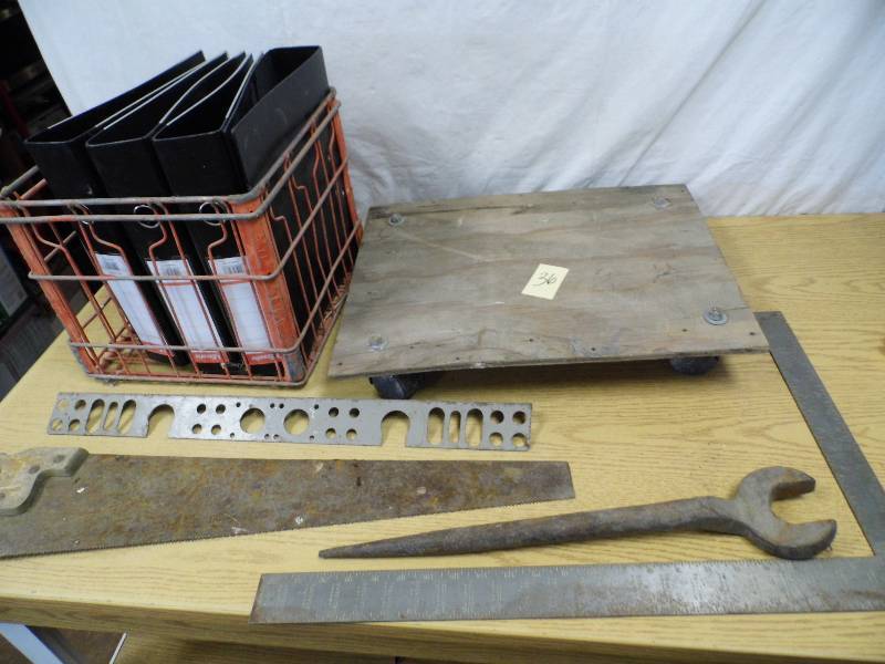 Tools - Metal Crate - Folders from Norway