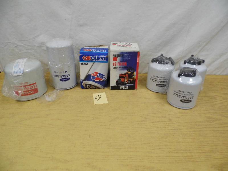 Assorted Oil Filters
