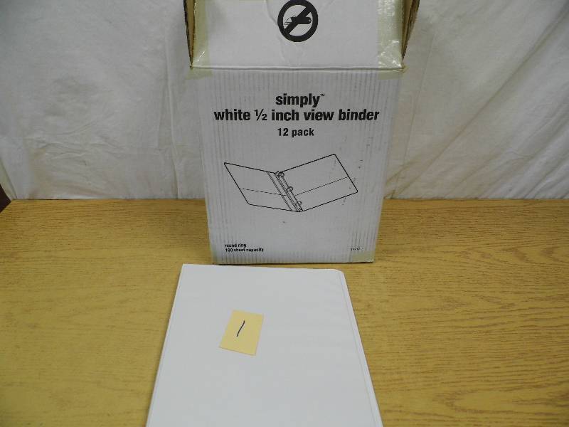 Lot of 12 New Binders