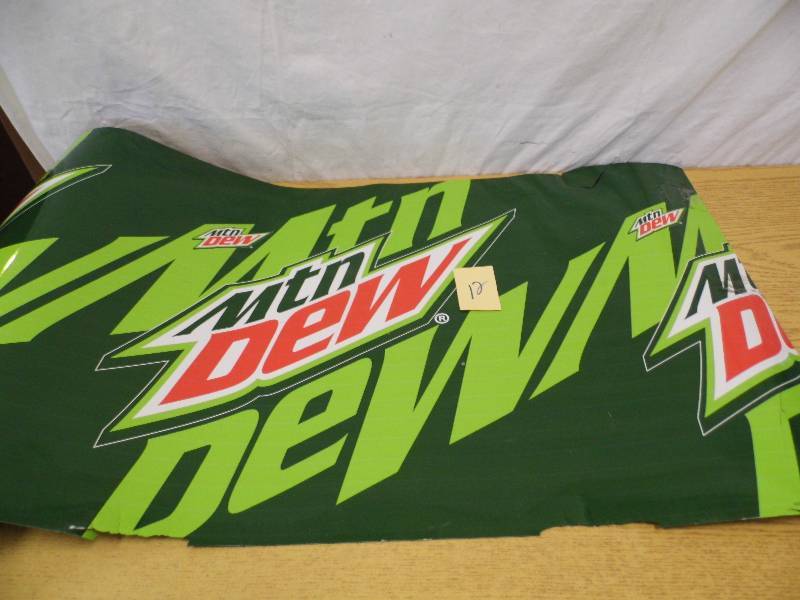 Mt Dew Cooler Barrel Wrap