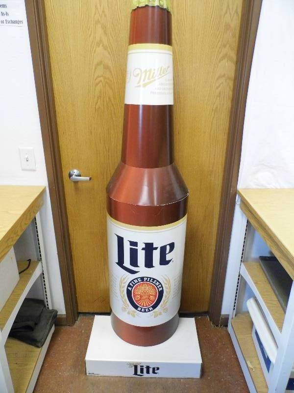 Lite Beer Cardboard Bottle
