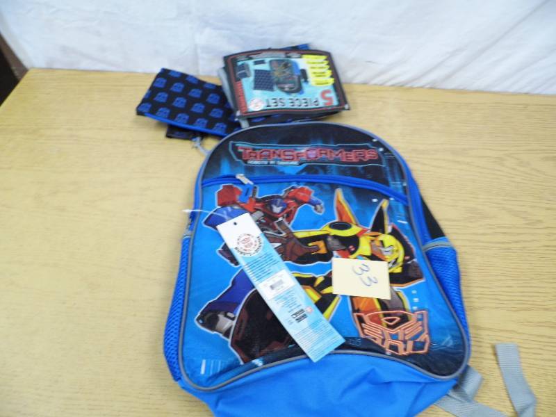 New Transformers Backpack