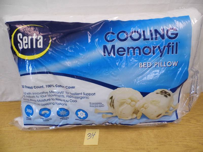 New Serta Cooling MemoryFill Pillow