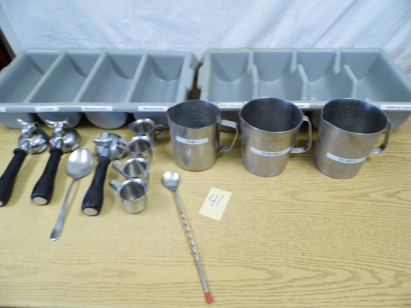 Plastic Sort Bins - Stainless Steel Containers